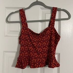 Floral Crop Top